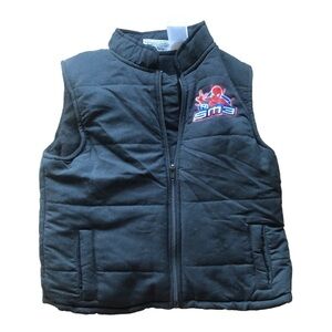 Big Boy Black Spider Man Sleeveless Jacket Size 5  in Excellent Used Con…